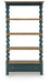 Finnworth - Bookcase - Blue / Brown
