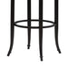 Telia - Upholstered Swivel Bar Height Barstool