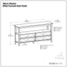 Warm Shaker - Wide Console Sofa Table - Light Golden Brown