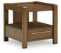 Marxmore - Square End Table - Brown