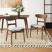 Dining Chairs With Cushioned Seat (Set of 2)