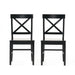 Plethora - Dining Chair With X Shaped Back (Set of 2)