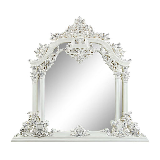 Vanaheim - Mirror - Antique White Finish - 54" Sacramento Furniture Store Furniture store in Sacramento