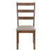 Dining Chair, Side, Upholstered For Dining Room, Transitional (Set of 2) - Beige