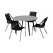 Sydney And Clip - Outdoor Patio 47" Dining Set