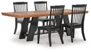Greddinton - Extension Dining Table Set