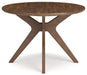 Lyncott - Brown - Round Dining Room Table Sacramento Furniture Store Furniture store in Sacramento