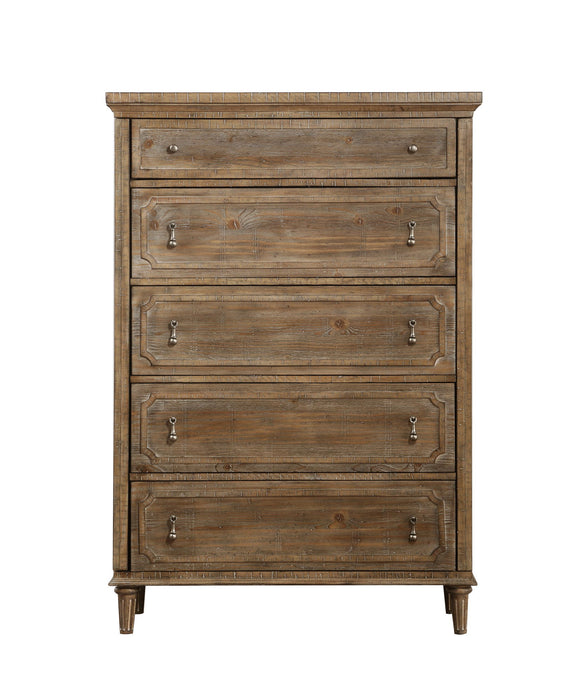 5 Drawer Chest - Taupe