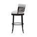 Telia - Upholstered Swivel Bar Height Barstool