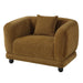Lennox - Chair With Pillow - Brown Chenille