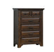6 Drawer Chest - Brown
