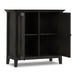 Amherst - 2 Door Storage Cabinet & Adjustable Shelving - Brown