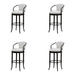 Otis - Upholstered Swivel Bar Height Barstool