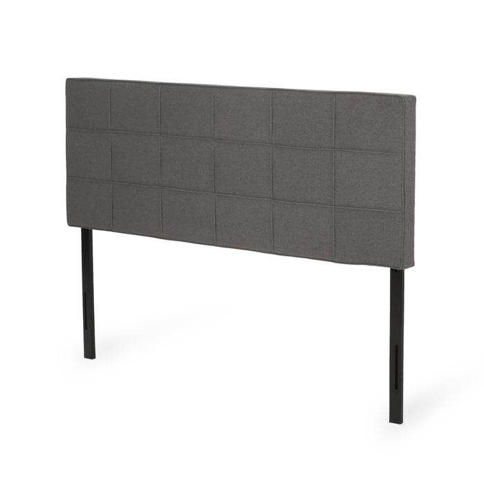 King / California King Sized Headboard - Charcoal Gray
