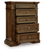 Frantanna - Five Drawer Chest - Brown