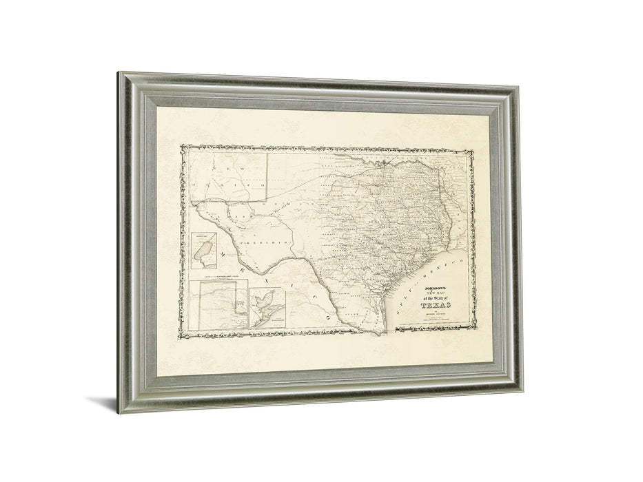 Aged Cartographer - 28" x 34" Framed Wall Art