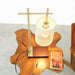 Bedroom Table Lamp With Lampshade - Bronze