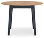 Gesthaven - Round Dining Room Drop Leaf Table Set