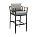 Wiglaf - Outdoor Patio Bar Stool