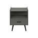 Modern Accent Table With Storage Drawer