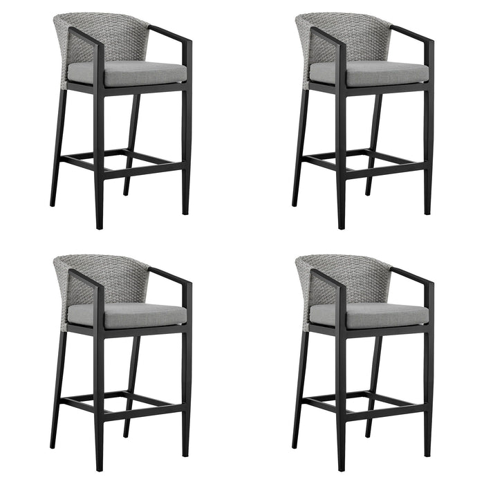 Palma - Outdoor Patio Counter Height Bar Stool Set