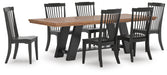 Greddinton - Extension Dining Table Set