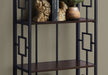 Bookshelf, Bookcase, Etagere, 4 Tier, For Office, Contemporary & Modern - Espresso