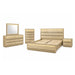 Gigi - 5 Piece Full Bedroom Set With LED Lights