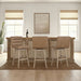 Elias - Swivel Rubberwood Barstool