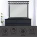 Varian II - Mirror - Mirrored, Black & Sliver
