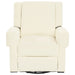 Manual Recliner Chair With Swivel Rocker Function, Dual Recline Angles