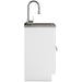 Metro - Laundry Cabinet & Faucet And Stainless Steel Sink