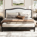 Platform Bed With Upholstered Headboard