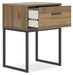 Deanlow - Honey - One Drawer Night Stand Sacramento Furniture Store Furniture store in Sacramento