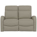 Manual Reclining Loveseat With Dual Seating Support For Living Room