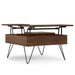 Hunter - Square Lift Top Coffee Table - Walnut