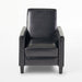 Upholstered Push Back Recliner Chair For Living Room