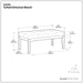 Lacey - Upholstered Tufted Ottoman Bench