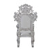 Valkyrie - Arm Chair (Set of 2) - Synthetic Leather & Antique Platinum