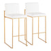 Fuji - Contemporary Design High Back Barstool