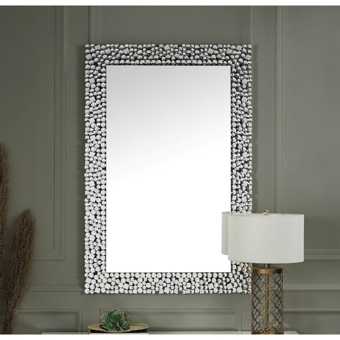 Kachina - 47" Accent Mirror - Mirrored & Faux Gems