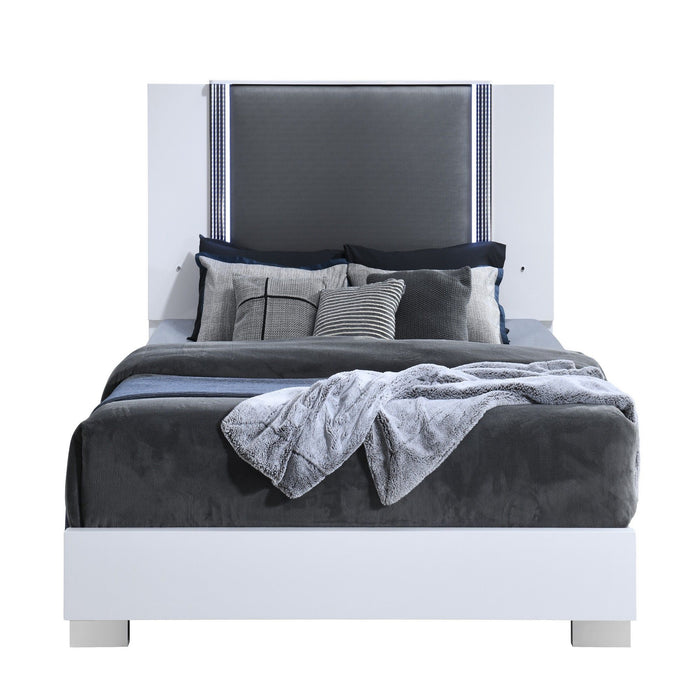 Moon - 5 Pieces Bedroom Set With LED Accent