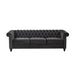 Chesterfield Style 3 Seater Sofa With Deep Button Tufting