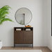 Banting - Entryway Storage Cabinet - Walnut Brown