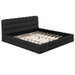 Upholstered Platform Bed With Headboard