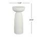 Magnesium Oxide Plant Stand - White