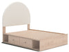 Arloster - Upholstered Panel Bed