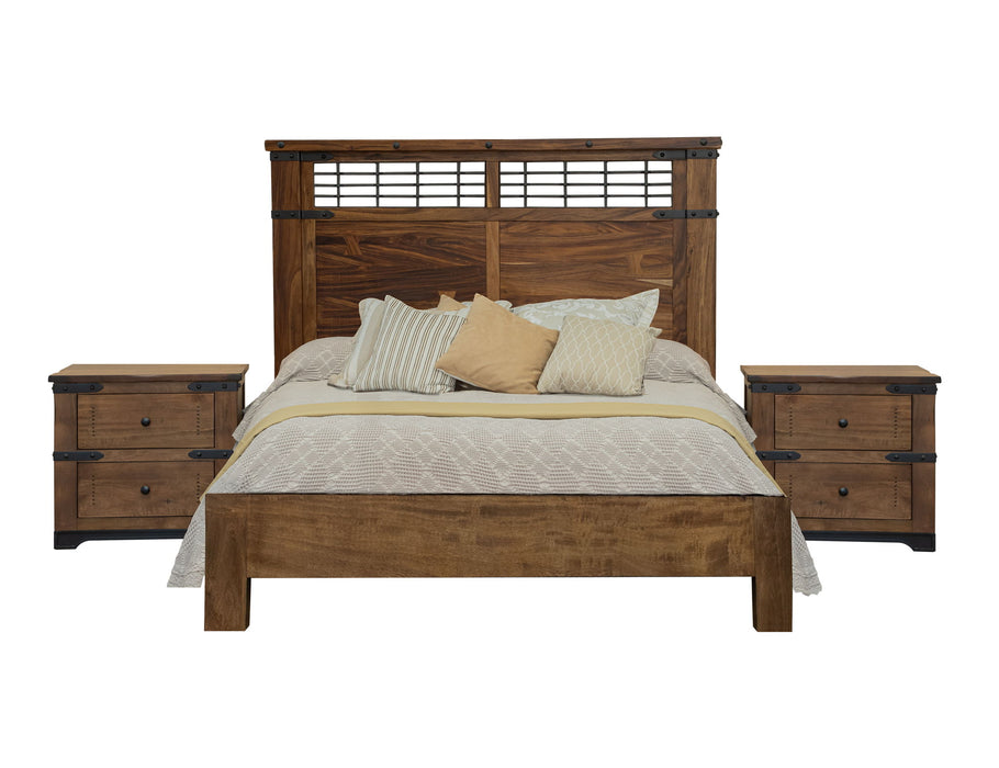 Parota - Nightstand - Cinnamon Brown