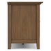 Amherst - Wide TV Media Stand - Rustic Natural Aged Brown