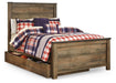 Trinell - Panel Bed